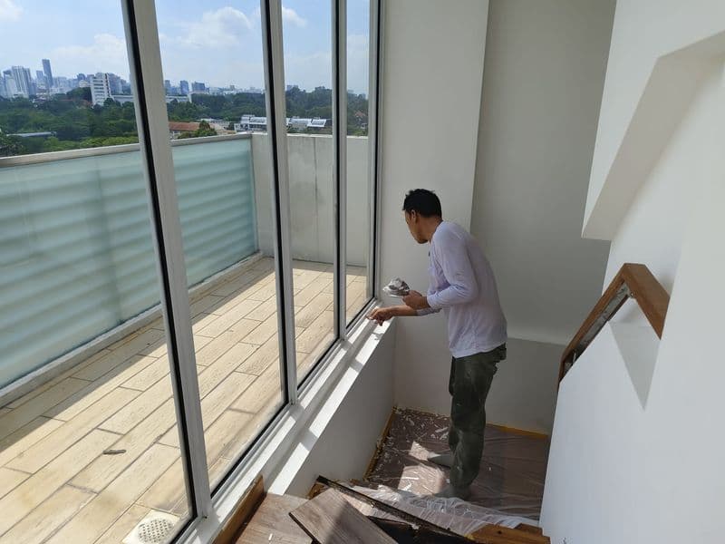 Tile and Doorframe Hacking for Residential Property at Shelford Road