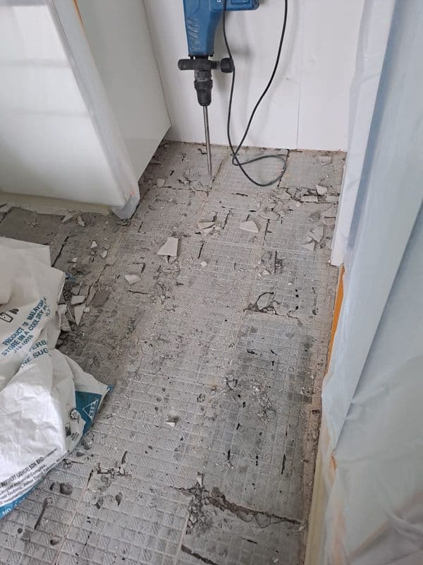 Floor & Tile Removal for Residential Property at Choa Chu Kang