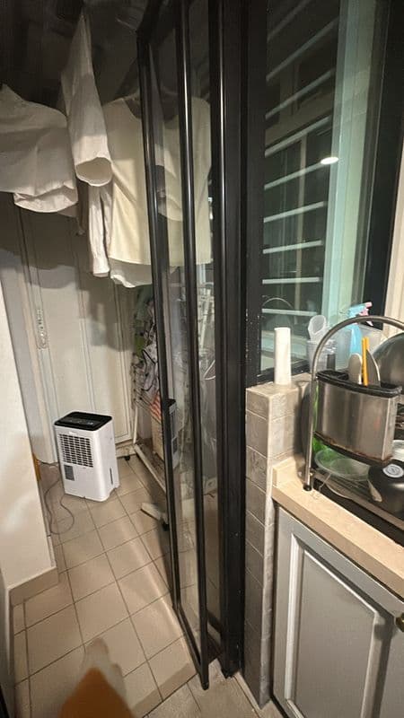 Kitchen Bi Fold Door Removal for Residential Condo at Bayshore