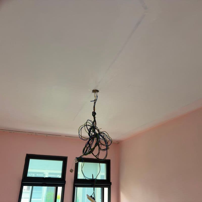 Ceiling Cove Hacking and Repainting for Residential HDB at Hougang Street 13 - Image 2