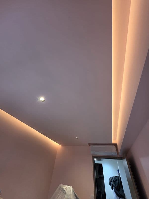 Ceiling Cove Hacking and Repainting for Residential HDB at Hougang Street 13 - Image 4