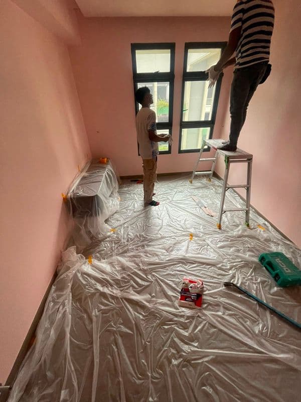 Ceiling Cove Hacking and Repainting for Residential HDB at Hougang Street 13 - Image 6