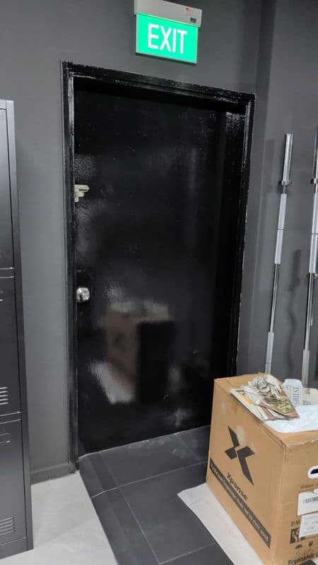 Door Frame and Door Removal for commercial Retail at Jalan Besar