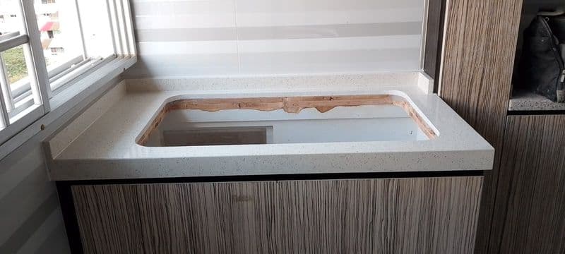Kitchen Countertop and Basin Fit-Off for Residential HDB at Singapore 430005 - Image 4