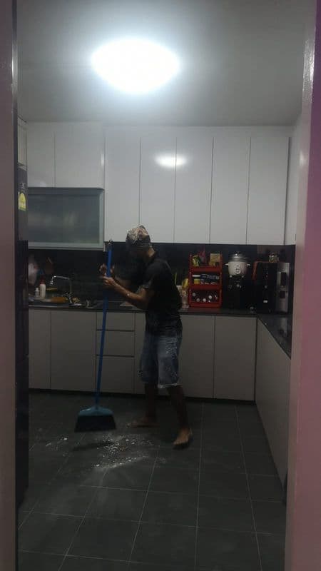 False Ceiling & Wall Cornice Hacking & Ceiling Mould Removal & Anti-mould Painting for Residential Property at Tampines - Image 10