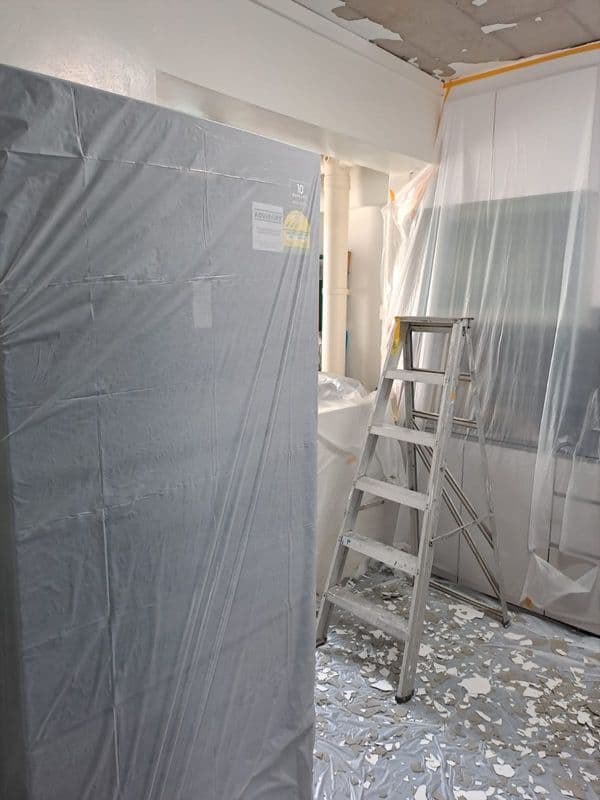 False Ceiling & Wall Cornice Hacking & Ceiling Mould Removal & Anti-mould Painting for Residential Property at Tampines - Image 3