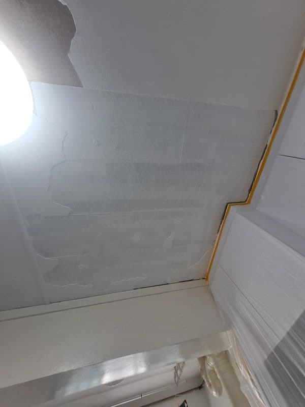 False Ceiling & Wall Cornice Hacking & Ceiling Mould Removal & Anti-mould Painting for Residential Property at Tampines - Image 7