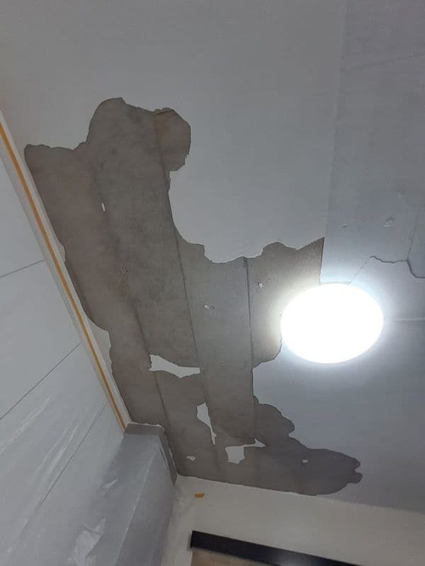 False Ceiling & Wall Cornice Hacking & Ceiling Mould Removal & Anti-mould Painting for Residential Property at Tampines - Image 9