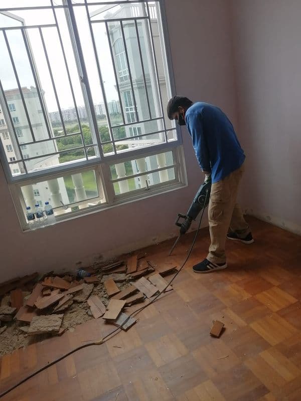 Tile Hacking & Bathroom Overhaul Services for Residential Property at Tampines - Image 1