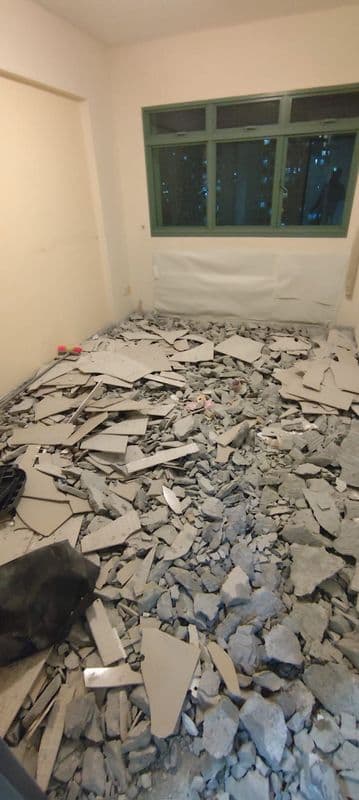 Bathroom Tiles and Floor Removal for Residential Property at Woodlands - Image 2