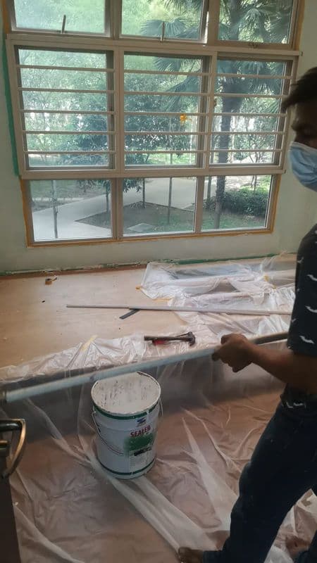 Anti-mould Painting Services for Residential Property at Compassvale - Image 2