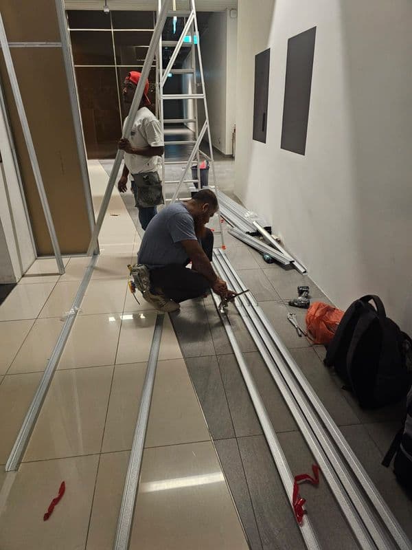 Cabinet and Roller Shutter Removal for Commercial Retail at Orchard Gateway Singapore - Image 5
