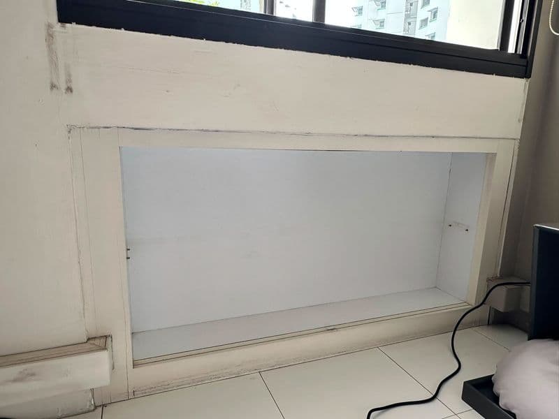 Under-Window Built-In Carpentry Hacking for Residential HDB at Anchorvale Link