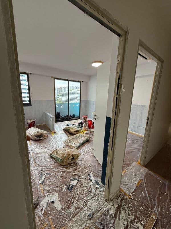 Wall Hacking and Reinstatement for Residential Property at Punggol - Image 2