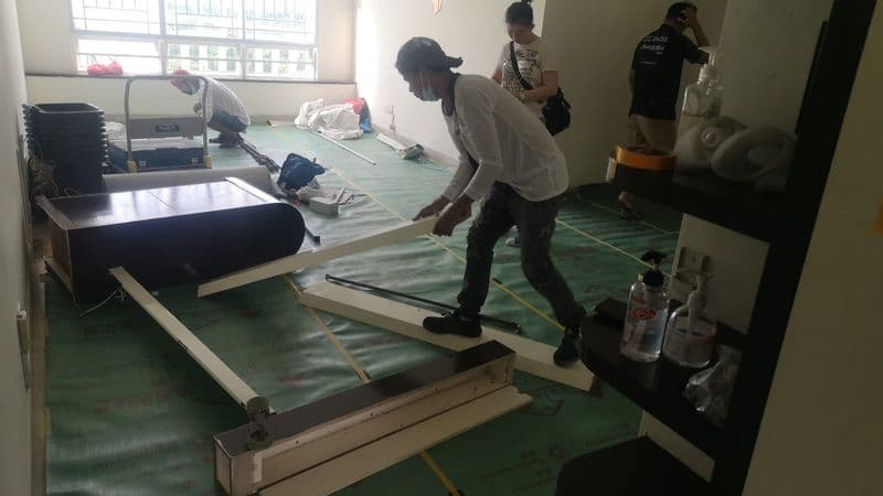 Floor & Bathroom Tile Hacking Services for Residential Property at Bukit Timah - Image 11