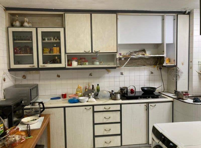 Kitchen Cabinet Hacking for Residential HDB at Bukit Batok