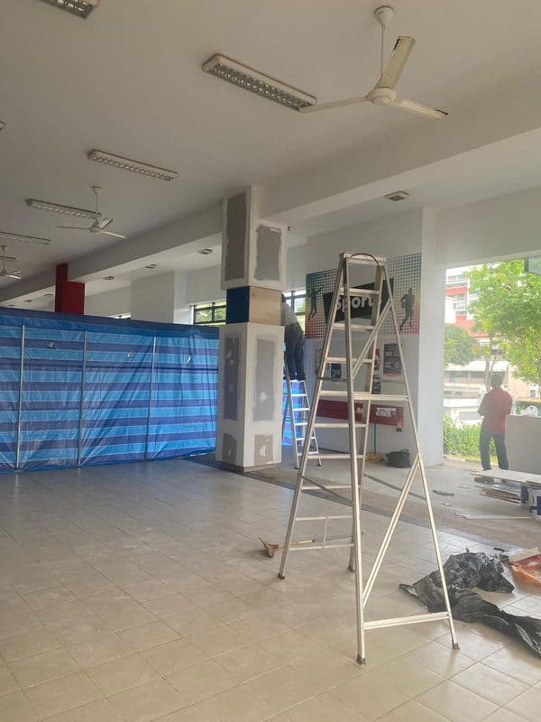 Painting & Touch-up Services for Institutional Property at Bukit Batok - Image 9