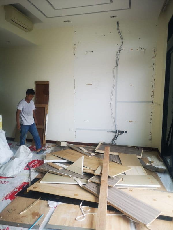 Wall Hacking and Tile Removal for Residential Property at Chestnut Avenue - Image 2