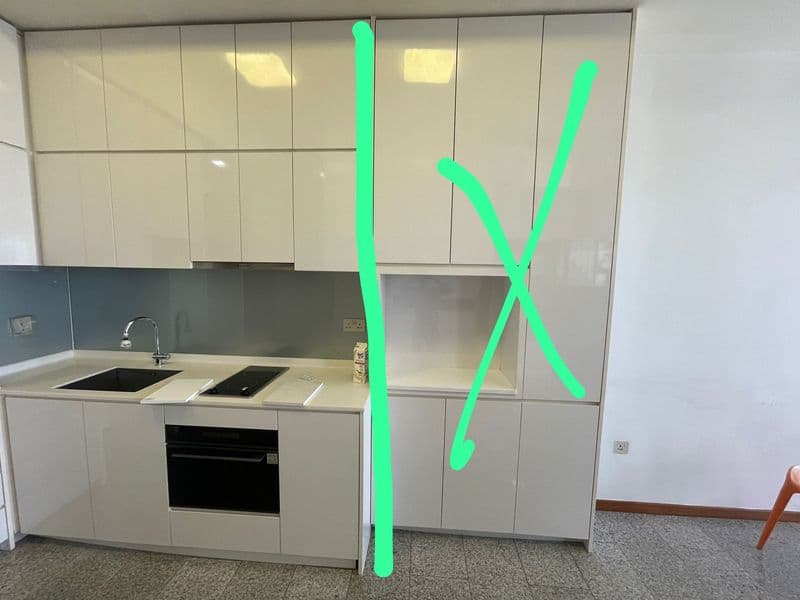 Kitchen Built In Cabinet Removal for Residential Condo at Punggol Central - Image 5