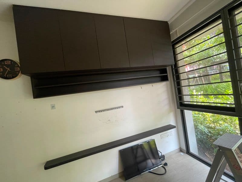 Built-in Carpentry Dismantling and Disposal for Residential Condo at Bukit Panjang