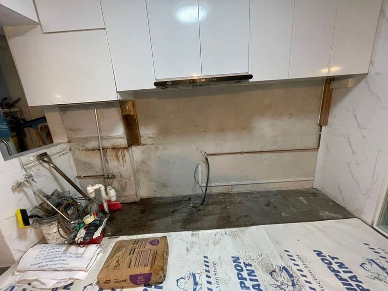 Kitchen Cabinet Glass Removal for Residential HDB at Pasir Ris - Image 5