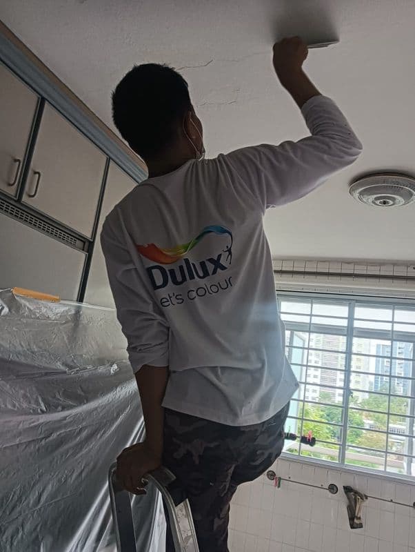 Ceiling Mould Removal and Anti-Mould Painting for Residential Property at Tampines - Image 6